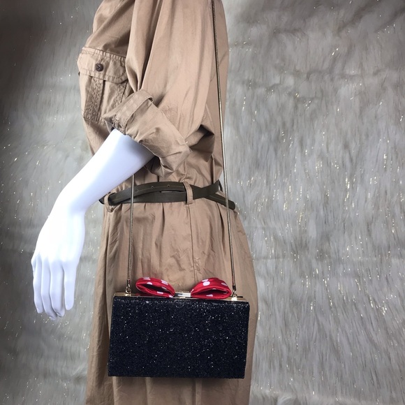 KATE SPADE MINNIE MOUSE BOW CLASP CLUTCH CROSSBODY - Picture 8 of 8